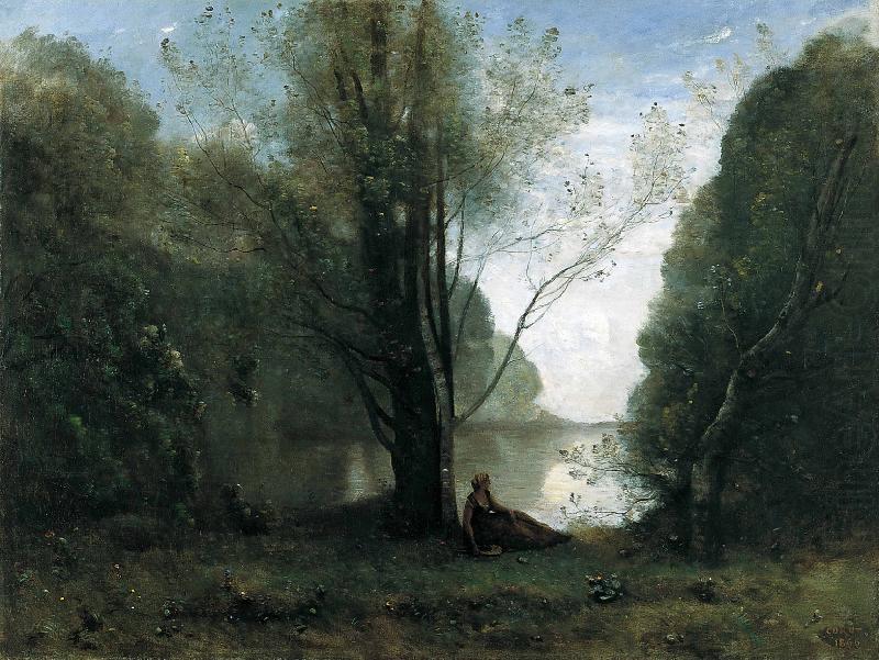 The Solitude, Jean-Baptiste-Camille Corot